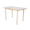 International Concepts Rectangle Table with Butterfly Extension, Unfinished, 32 W, 48 L, 36 in H, Wood, Unfinished K-T32X-336T - alternate 4